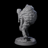 Stalking Zombie Santa Miniature for Dungeons and Dragons, Pathfinder or other TTRPGs