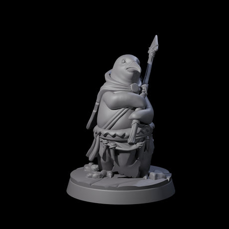 Stalwart Dohwar Lancer Miniature for Dungeons and Dragons, Pathfinder or other TTRPGs