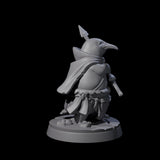 Stalwart Dohwar Lancer Miniature for Dungeons and Dragons, Pathfinder or other TTRPGs