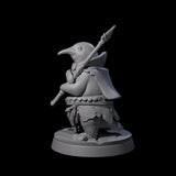 Stalwart Dohwar Lancer Miniature for Dungeons and Dragons, Pathfinder or other TTRPGs