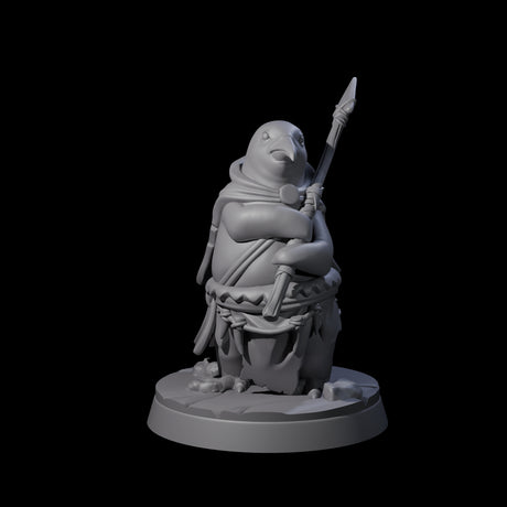 Stalwart Dohwar Lancer Miniature for Dungeons and Dragons, Pathfinder or other TTRPGs