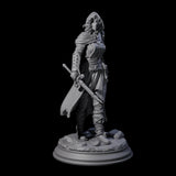Stalwart Human Paladin Miniature for Dungeons and Dragons, Pathfinder or other TTRPGs