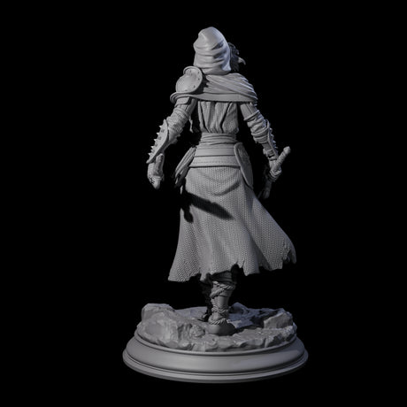 Stalwart Human Paladin Miniature for Dungeons and Dragons, Pathfinder or other TTRPGs