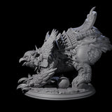 Stalwart Owlbear Guardian Miniature for Dungeons and Dragons, Pathfinder or other TTRPGs