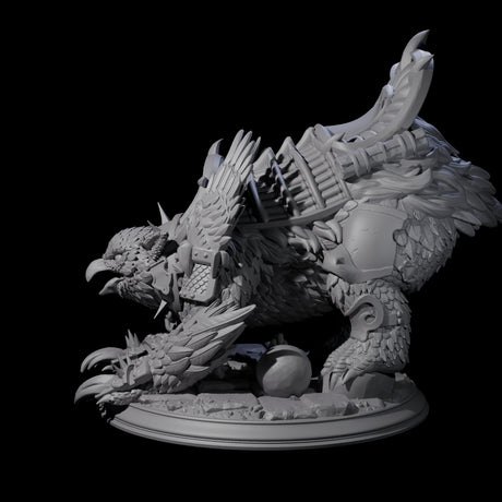 Stalwart Owlbear Guardian Miniature for Dungeons and Dragons, Pathfinder or other TTRPGs