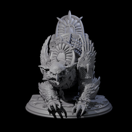 Stalwart Owlbear Guardian Miniature for Dungeons and Dragons, Pathfinder or other TTRPGs