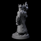 Stalwart Woodland Saytr Druid Miniature for Dungeons and Dragons, Pathfinder or other TTRPGs