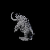 Stampeding Stone Elephant Miniature for Dungeons and Dragons, Pathfinder or other TTRPGs
