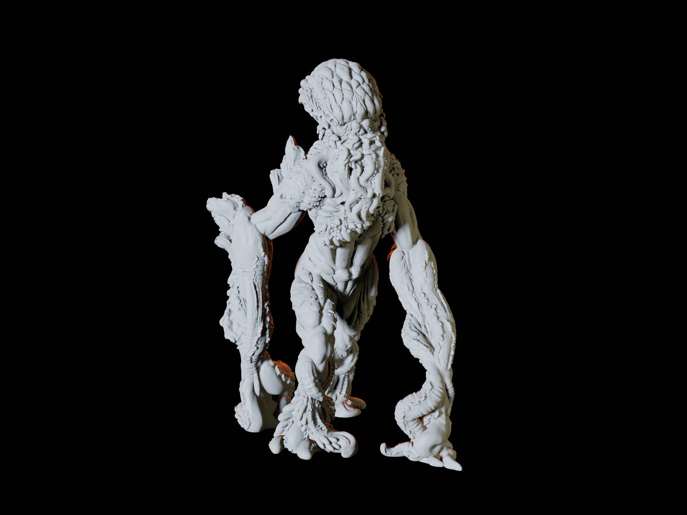 Star Spawn Hulk Type A Miniature for Dungeons and Dragons, Pathfinder or other TTRPGs