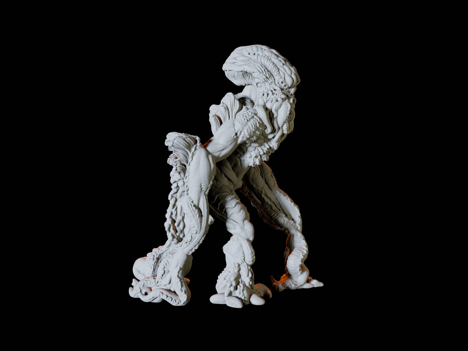 Star Spawn Hulk Type A Miniature for Dungeons and Dragons, Pathfinder or other TTRPGs