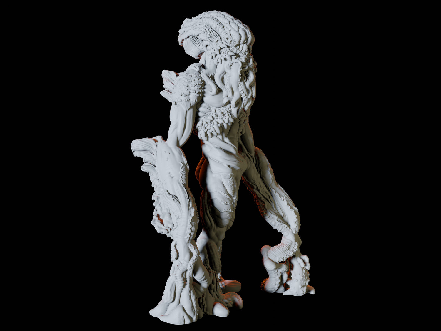 Star Spawn Hulk Type B Miniature for Dungeons and Dragons, Pathfinder or other TTRPGs