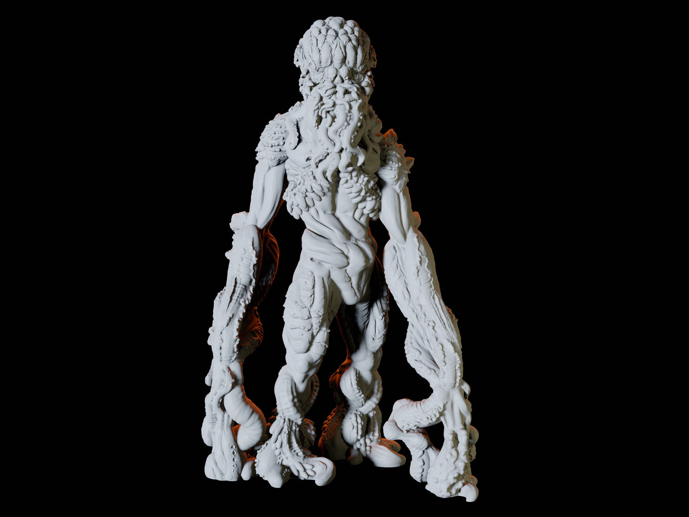 Star Spawn Hulk Type B Miniature for Dungeons and Dragons, Pathfinder or other TTRPGs