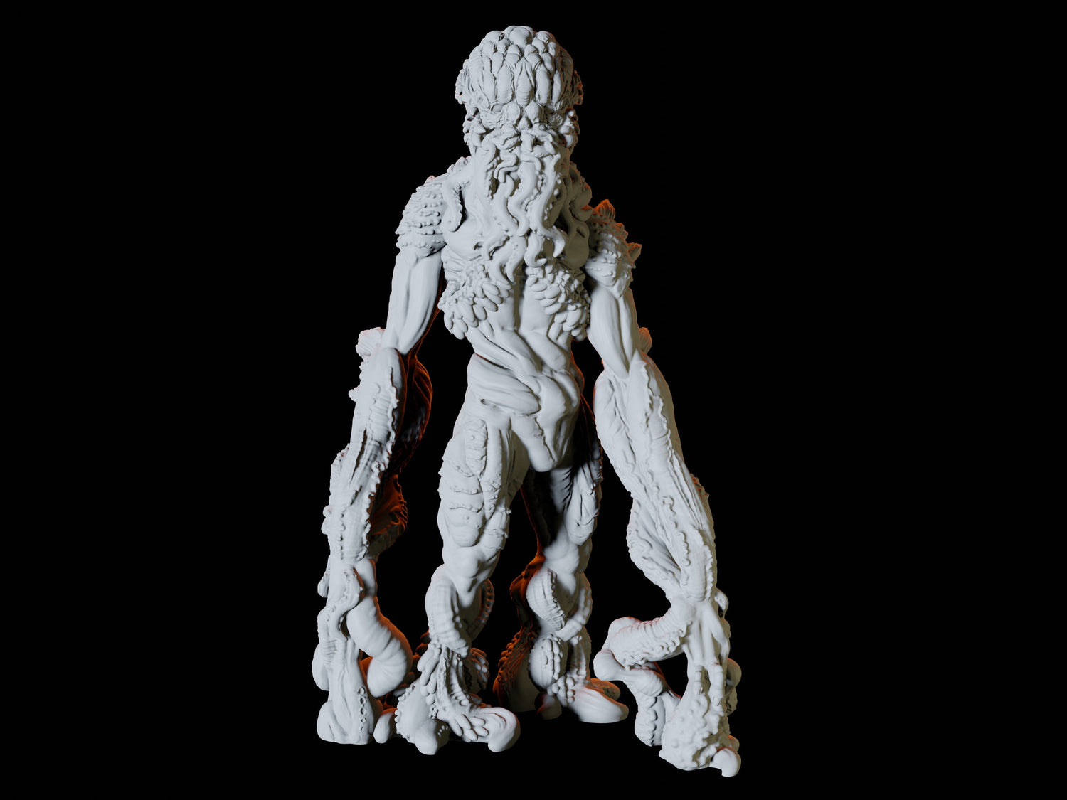 Star Spawn Hulk Type B Miniature for Dungeons and Dragons, Pathfinder or other TTRPGs