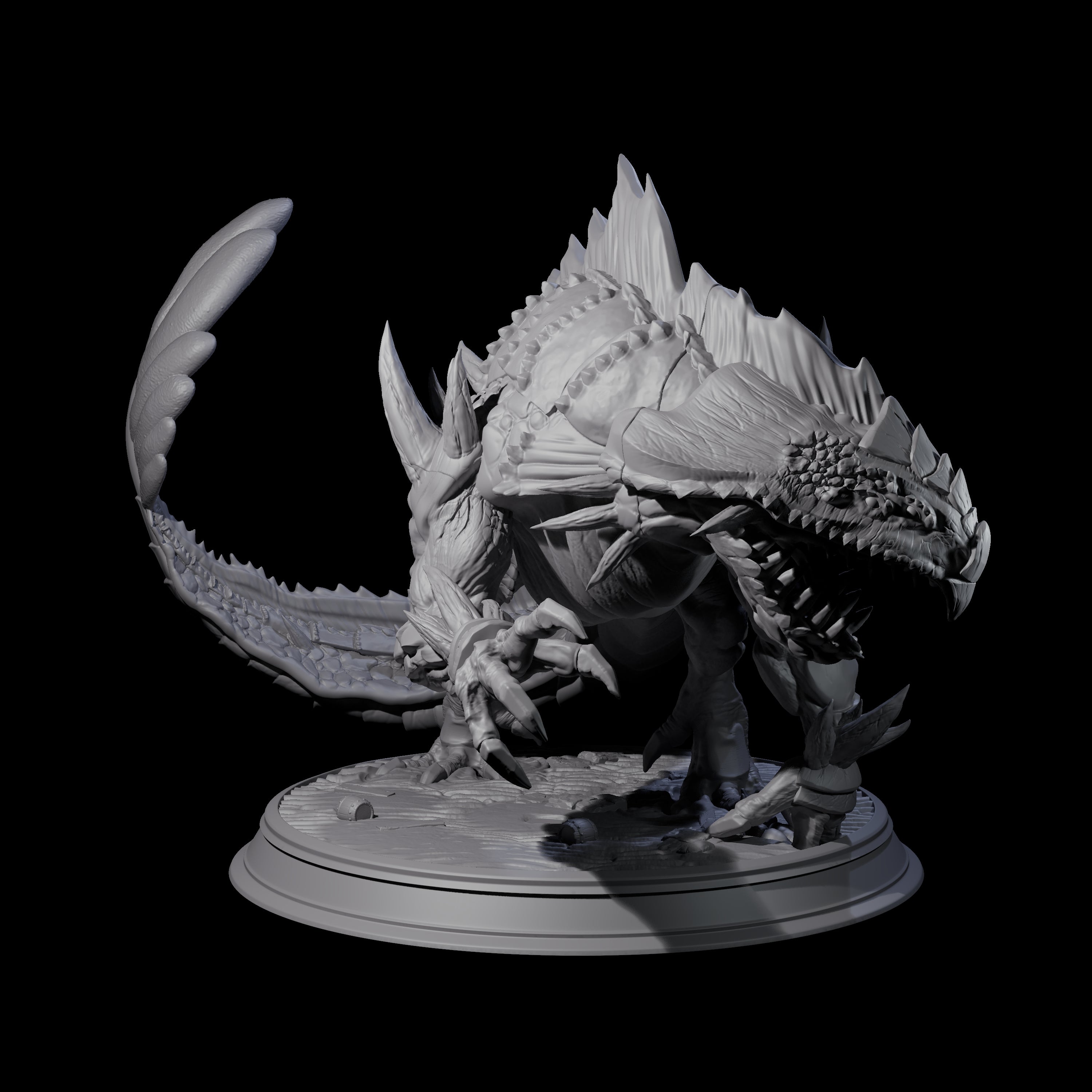 Staring Basilisk Miniature for Dungeons and Dragons, Pathfinder or other TTRPGs