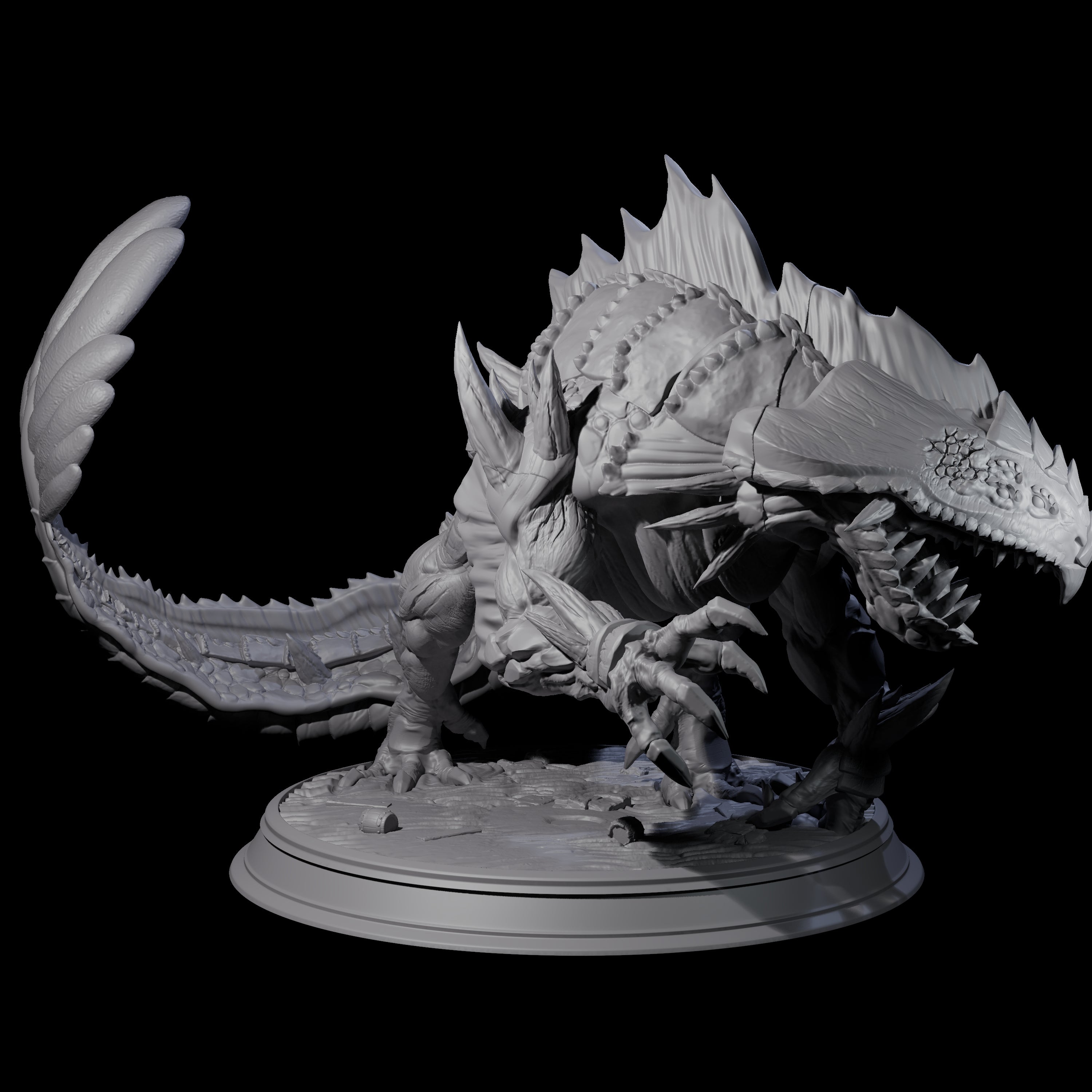 Staring Basilisk Miniature for Dungeons and Dragons, Pathfinder or other TTRPGs