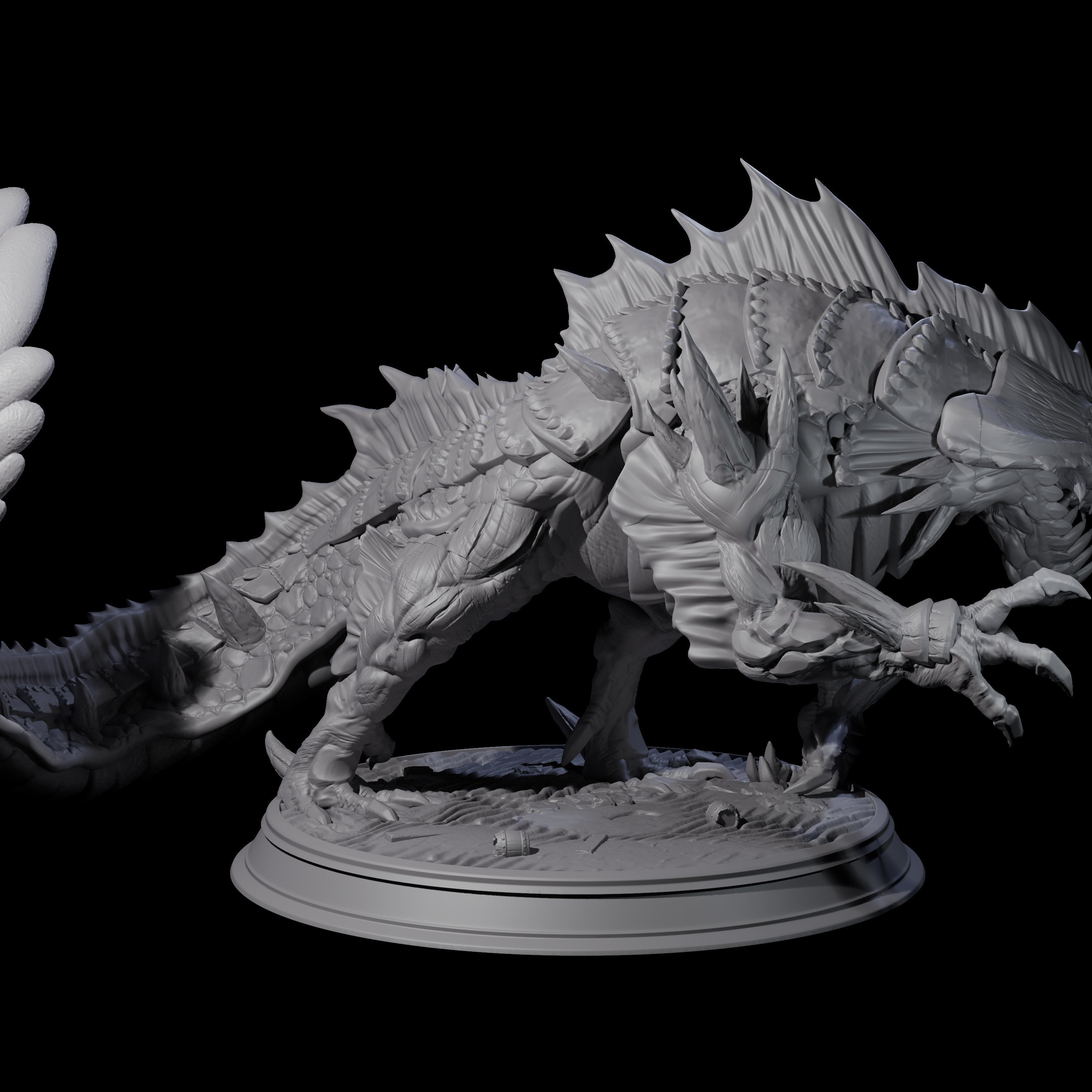 Staring Basilisk Miniature for Dungeons and Dragons, Pathfinder or other TTRPGs