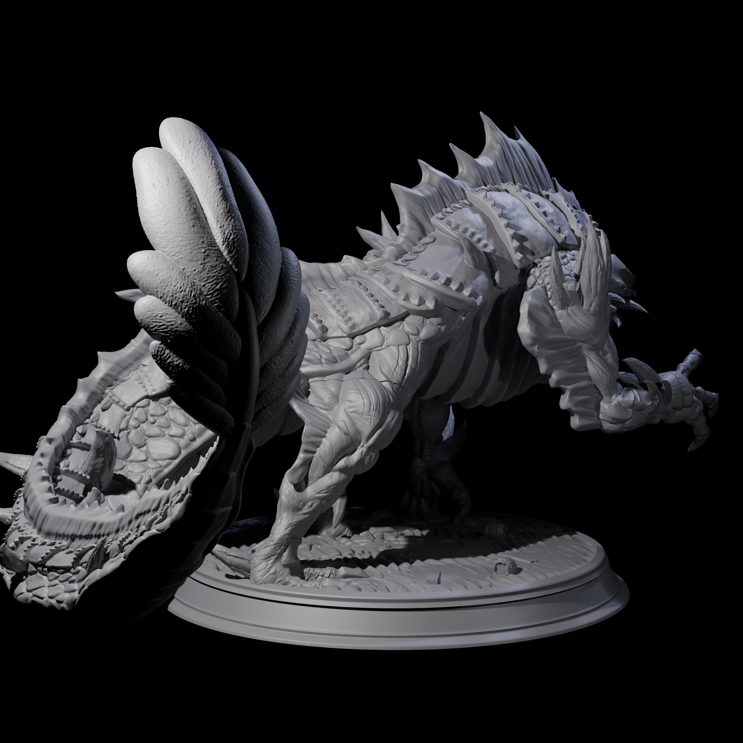 Staring Basilisk Miniature for Dungeons and Dragons, Pathfinder or other TTRPGs