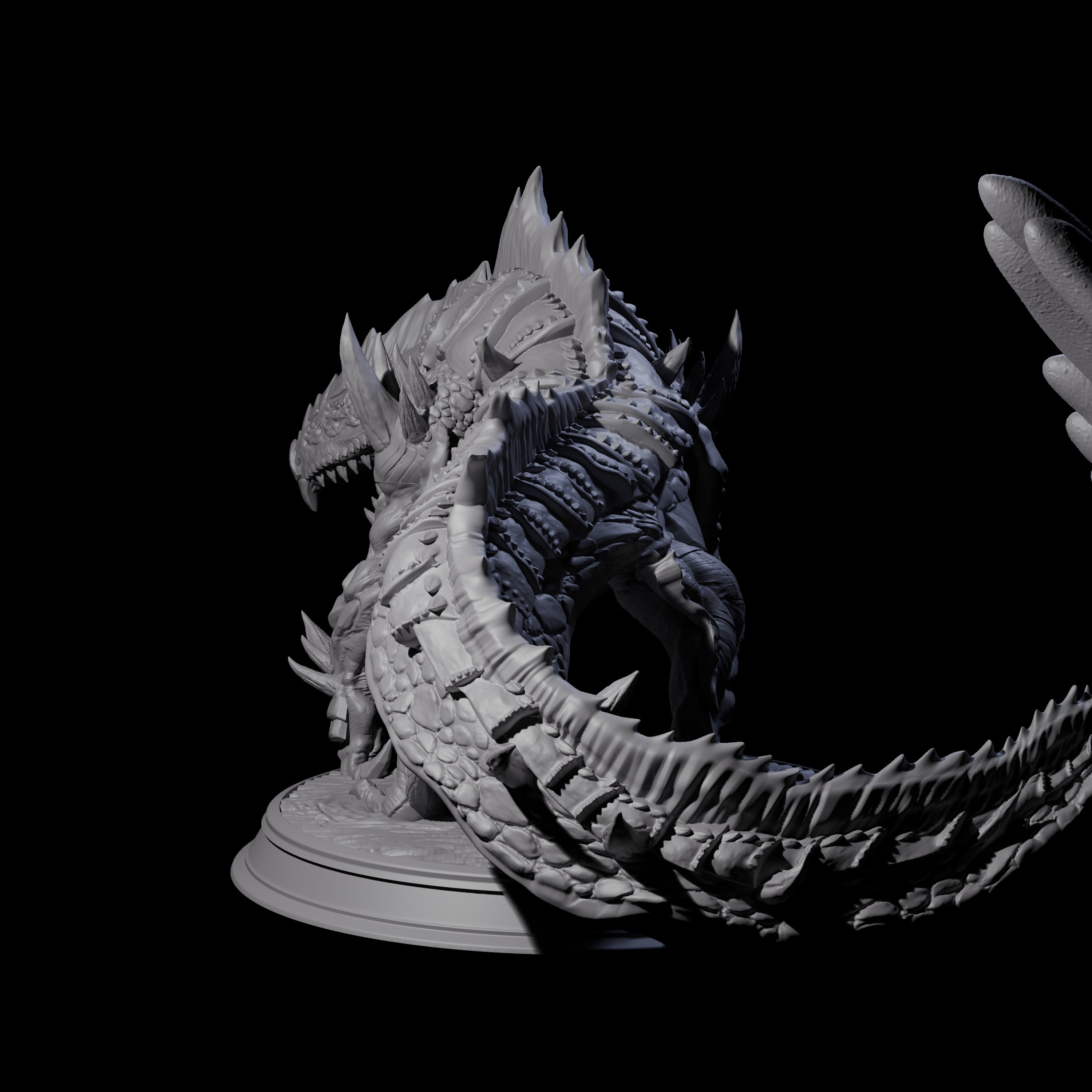 Staring Basilisk Miniature for Dungeons and Dragons, Pathfinder or other TTRPGs