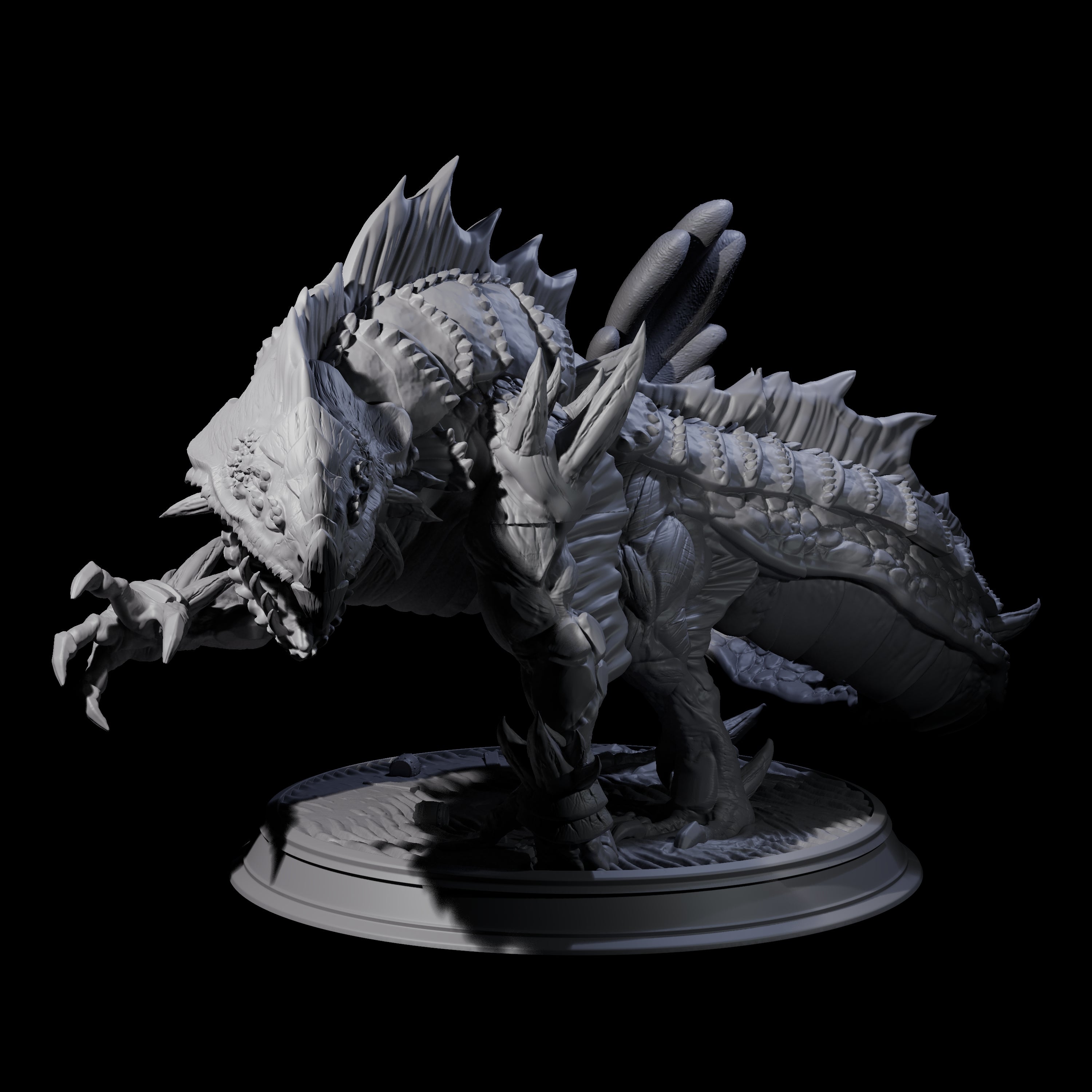 Staring Basilisk Miniature for Dungeons and Dragons, Pathfinder or other TTRPGs