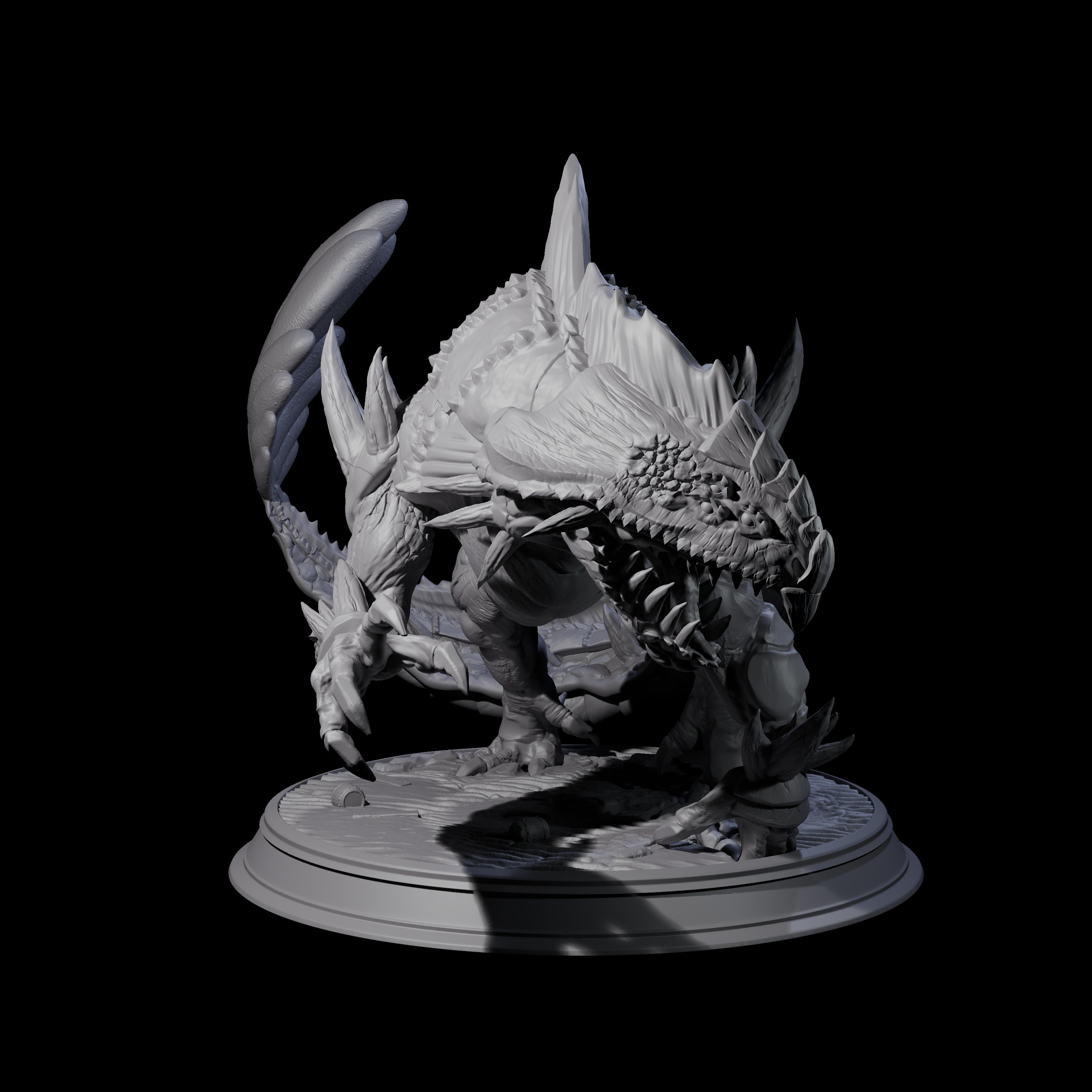 Staring Basilisk Miniature for Dungeons and Dragons, Pathfinder or other TTRPGs