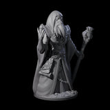 Staring Mind Flayer Arcanist Miniature for Dungeons and Dragons, Pathfinder or other TTRPGs