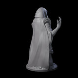 Staring Mind Flayer Arcanist Miniature for Dungeons and Dragons, Pathfinder or other TTRPGs