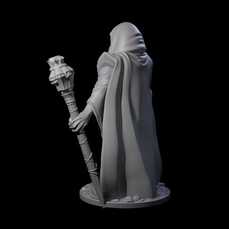 Staring Mind Flayer Arcanist Miniature for Dungeons and Dragons, Pathfinder or other TTRPGs