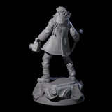 Starled Human Investigator Miniature for Dungeons and Dragons, Pathfinder or other TTRPGs