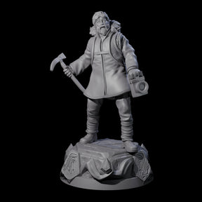 Starled Human Investigator Miniature for Dungeons and Dragons, Pathfinder or other TTRPGs