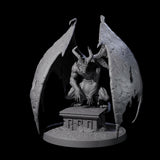 Static Gargoyle A Miniature for Dungeons and Dragons, Pathfinder or other TTRPGs