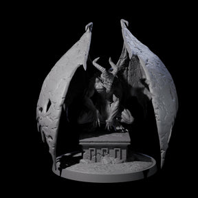 Static Gargoyle A Miniature for Dungeons and Dragons, Pathfinder or other TTRPGs