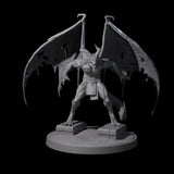 Static Gargoyle C Miniature for Dungeons and Dragons, Pathfinder or other TTRPGs