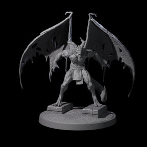 Static Gargoyle C Miniature for Dungeons and Dragons, Pathfinder or other TTRPGs