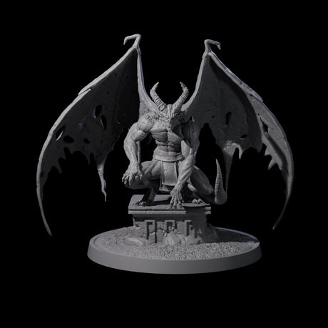 Static Gargoyle D Miniature for Dungeons and Dragons, Pathfinder or other TTRPGs