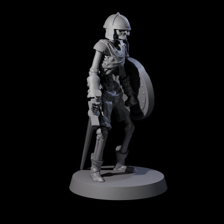 Static Skeleton Miniature for Dungeons and Dragons, Pathfinder or other TTRPGs