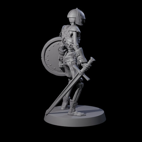 Static Skeleton Miniature for Dungeons and Dragons, Pathfinder or other TTRPGs