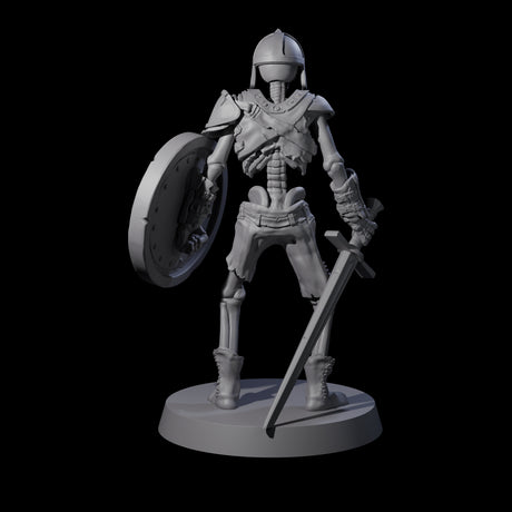 Static Skeleton Miniature for Dungeons and Dragons, Pathfinder or other TTRPGs