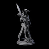 Steadfast Champion Miniature for Dungeons and Dragons, Pathfinder or other TTRPGs