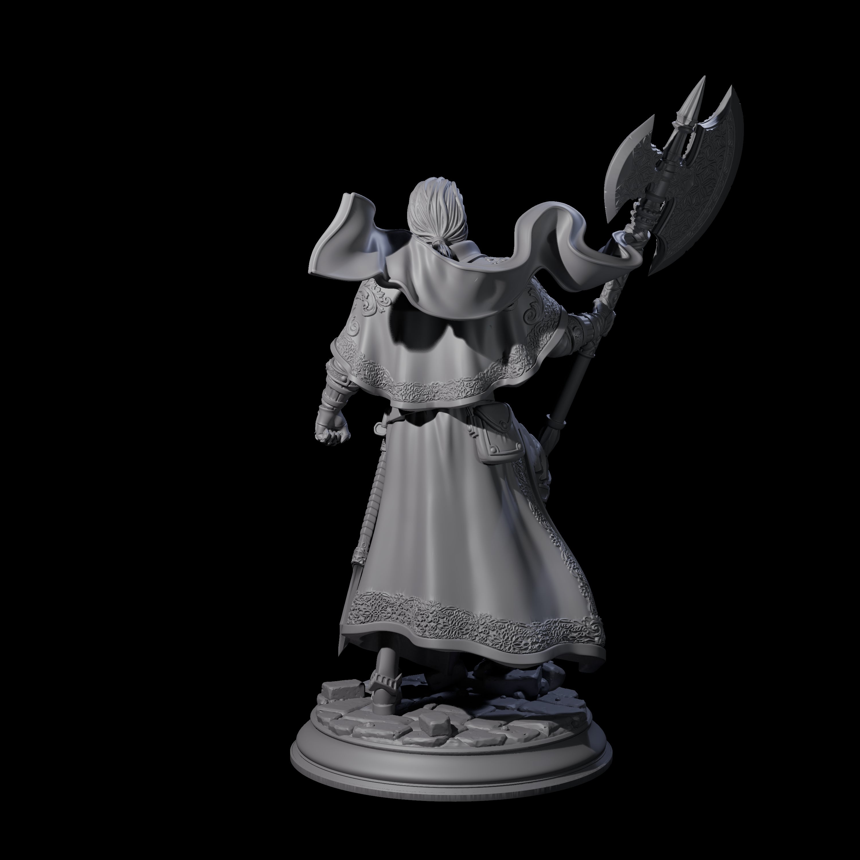Steadfast Champion Miniature for Dungeons and Dragons, Pathfinder or other TTRPGs