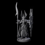 Steadfast Dark Elf Guard A Miniature for Dungeons and Dragons, Pathfinder or other TTRPGs