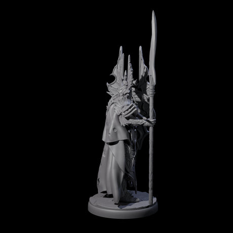 Steadfast Dark Elf Guard A Miniature for Dungeons and Dragons, Pathfinder or other TTRPGs