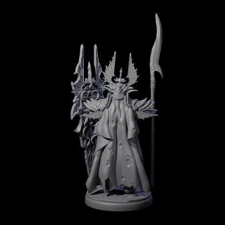 Steadfast Dark Elf Guard A Miniature for Dungeons and Dragons, Pathfinder or other TTRPGs