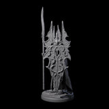 Steadfast Dark Elf Guard A Miniature for Dungeons and Dragons, Pathfinder or other TTRPGs