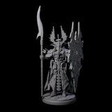 Steadfast Dark Elf Guard A Miniature for Dungeons and Dragons, Pathfinder or other TTRPGs
