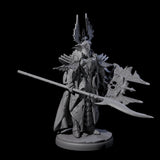 Steadfast Dark Elf Guard B Miniature for Dungeons and Dragons, Pathfinder or other TTRPGs