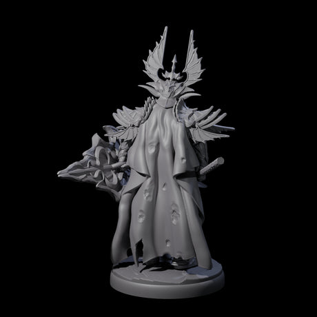 Steadfast Dark Elf Guard B Miniature for Dungeons and Dragons, Pathfinder or other TTRPGs