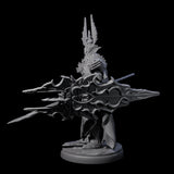 Steadfast Dark Elf Guard B Miniature for Dungeons and Dragons, Pathfinder or other TTRPGs