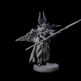 Steadfast Dark Elf Guard C Miniature for Dungeons and Dragons, Pathfinder or other TTRPGs
