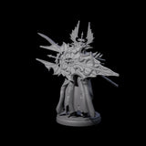Steadfast Dark Elf Guard C Miniature for Dungeons and Dragons, Pathfinder or other TTRPGs