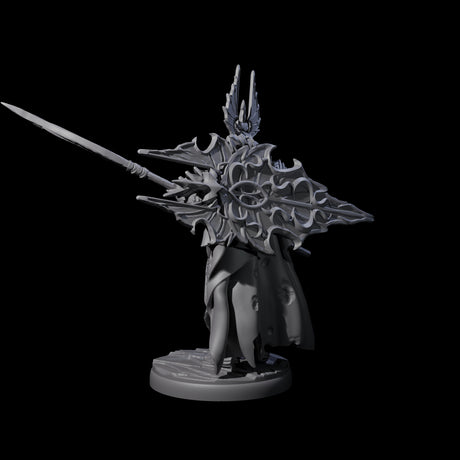 Steadfast Dark Elf Guard C Miniature for Dungeons and Dragons, Pathfinder or other TTRPGs